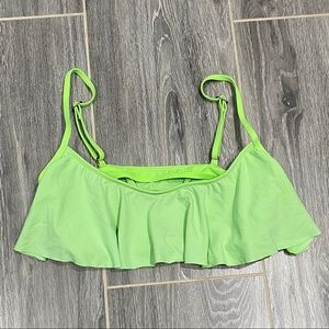 Hollister Green Bikini Bralette Top